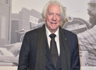 Donald Sutherland at the opening ceremony of 11th Lyon Lumiere Festival in October 2019