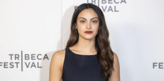 Camila Mendes at the "Griffin In The Summer" Premiere during the 2024 Tribeca Festival in June 2024