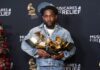 Kendrick Lamar - Record of the Year, Best R&B Performance, Best Rap Song, Best Music Video and Song of the Year at the 67th Annual Grammy Awards in February 2025