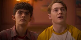 Screenshot from "Heartstopper"
